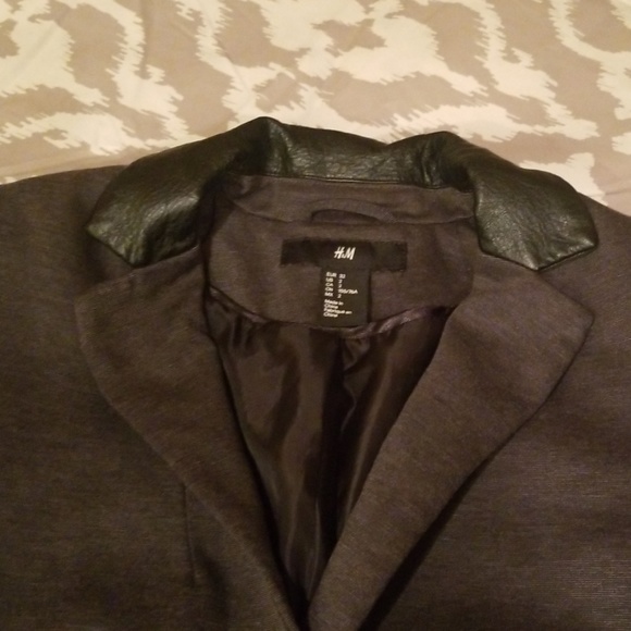 Charcoal Blazer - Slim Fit - Picture 3 of 8